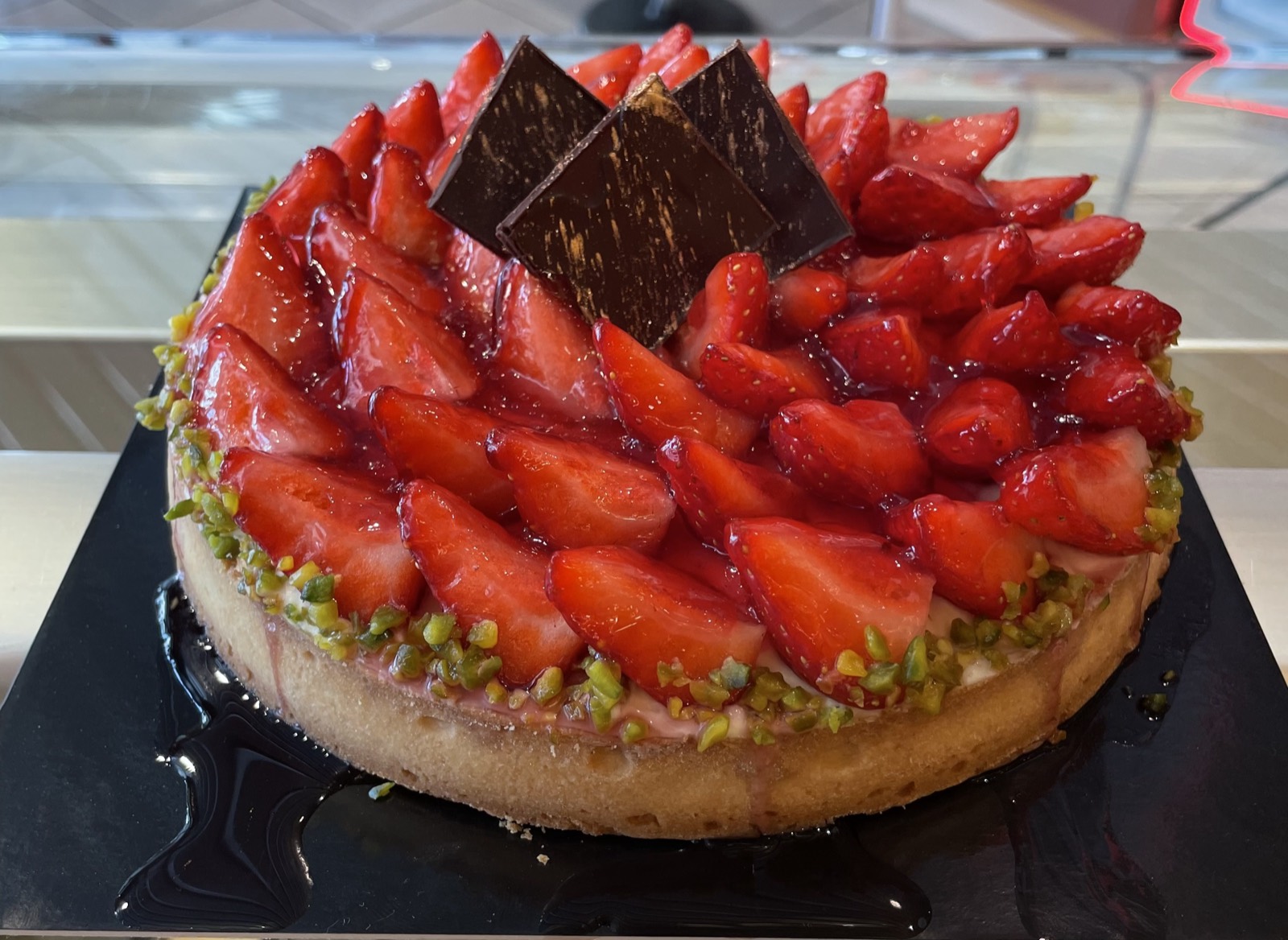 Tarte aux fraises — Confiserie Roelli