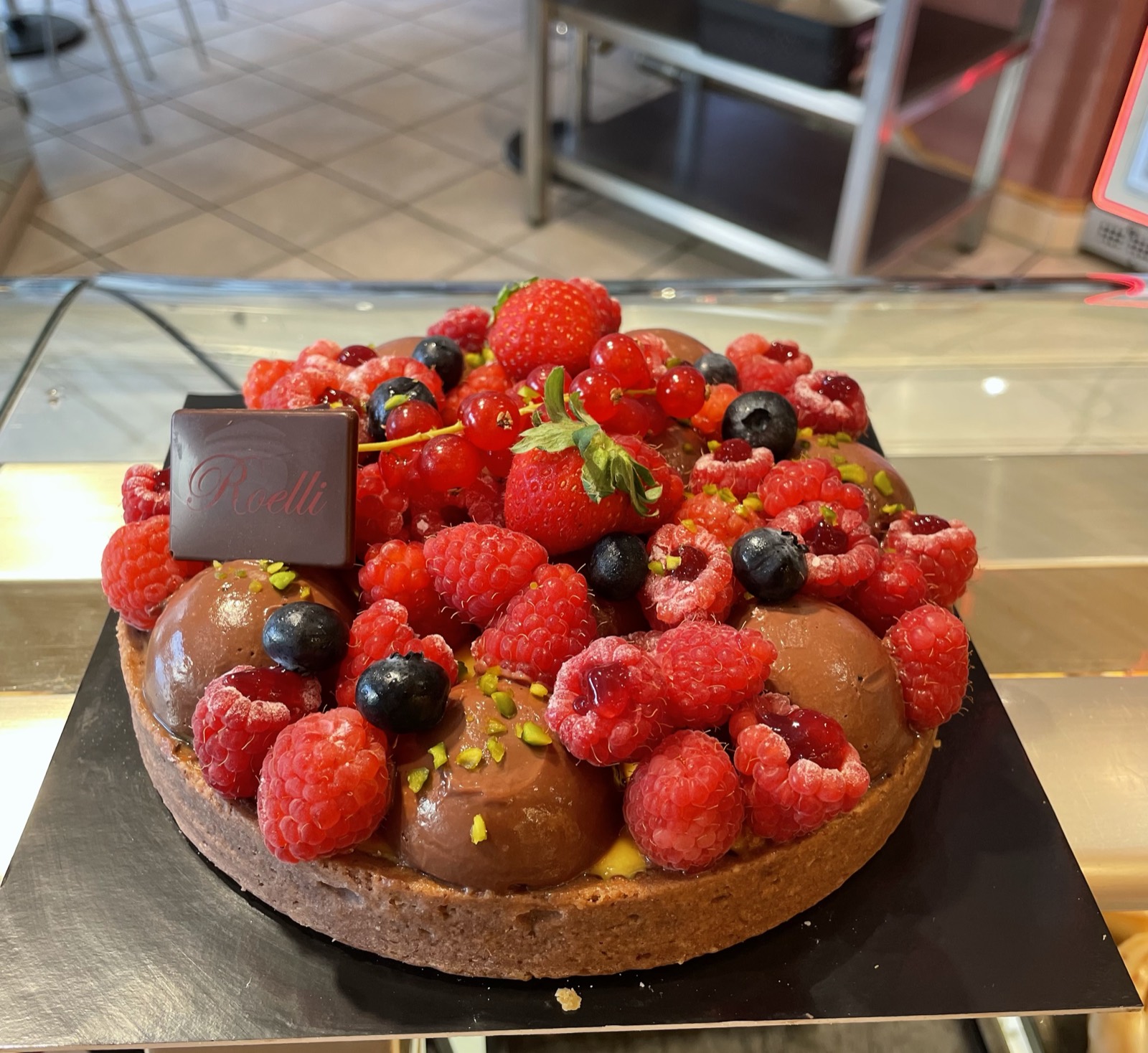 Tourte framboise-passion — Confiserie Roelli