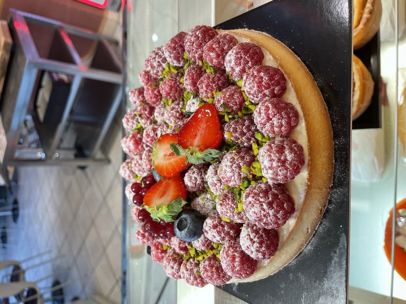 Tourte aux framboises — Confiserie Roelli